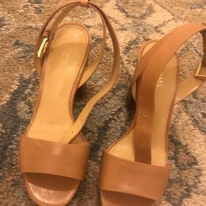 Like new Michael Kors Sandals with a block heel